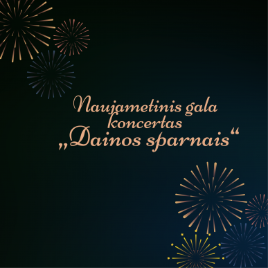 Naujametinis gala koncertas „Dainos sparnais“